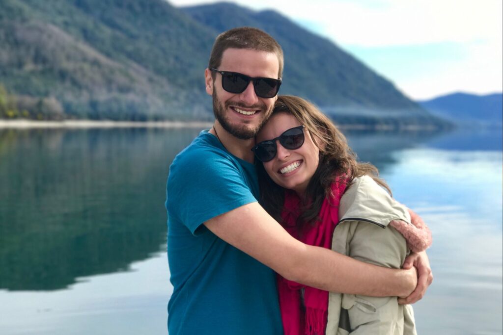 Egy gyermektelen pár a tónál